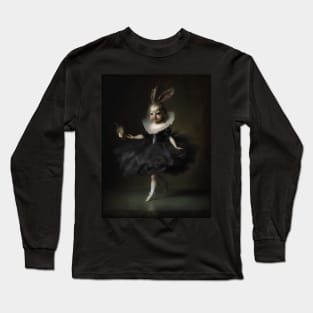 Hare Girl Ballerina Long Sleeve T-Shirt